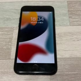 【中古】iPhone7 128GB ジェットブラック au版