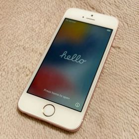 【超美品】Apple iPhone SE (初代) 32GB ローズゴールド