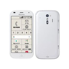 「新品・docomo版」SIMフリー らくらくスマートフォン F-42A 32GB [ホワイト]