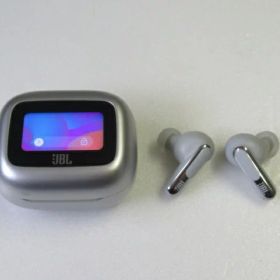 【中古品】 JBL LIVE BEAM 3 ワイヤレスイヤホン シルバー 送料無料！