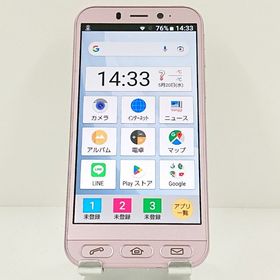 シンプルスマホ4 704SH SoftBank ピンク c19996