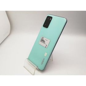 【中古】Oppo SoftBank 【SIMフリー】 OPPO A55s 5G グリーン 4GB 64GB A102OP【京都】保証期間１ヶ月【ランクB】