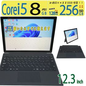 【2in1タッチパネル】◆ Microsoft Surface Pro 1796 / 12.3型◆高速 Core i5 / 256GB SSD /メモリ 8GB ◆最新 Windows 11 Pro / Office
