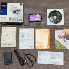 【動作確認済】SONY DSC-WX5 パープル サイバーショット 付属品全て