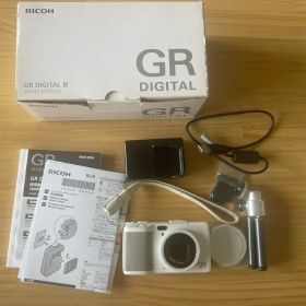 限定品 RICOH GR DIGITAL IV ホワイト 箱あり