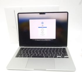 Apple MacBook Air 13.6インチ Liquid Retinaディスプレイ MLXY3J/A メモリ8GB/SSD256GB シルバー【充放電回数:69回】※中古美品