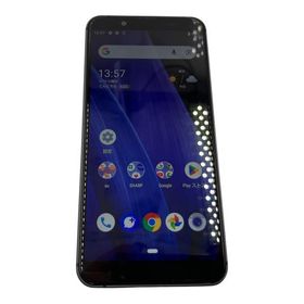 ■SHARP AQUOS sense3 basic SHV48 SIMフリー Android9 グレー 本体のみ 初期化済 IMEI確認済2583808