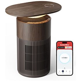 〔展示品〕 空気清浄機Table Switch Bot ウォールナット ［適用畳数：25畳］〔展示品〕 空気清浄機Table Switch Bot ウォールナット ［適用畳数：25畳］
