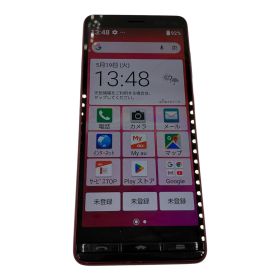 ■BASIO KYV47 レッド SIMフリー Android10 スマートフォン 本体のみ 初期化済 IMEI確認済 京セラ2583815