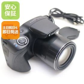 超美品 PowerShot SX420 IS ブラック 即日発送 コンデジ Canon 本体 土日祝発送OK 00000