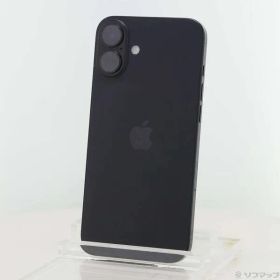 ソフマップ 〔中古品〕 iPhone16 Plus 128GB ブラック MXVA3J／A SIMフリー【352】