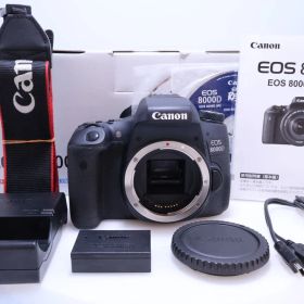 【元箱付 極美品】Canon EOS 8000D ボディ 2420万画素 EOS8000D デジタル一眼レフカメラ