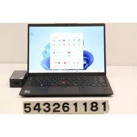 ノートパソコン Lenovo ThinkPad X1 Nano Gen2 Core i5 1240P 1.7GHz/16GB/512GB(SSD)/13W/2K(2160x1350)/Win11