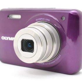 【返品保証】★良品★オリンパス Olympus VH-210 パープル 《シャッター、フラッシュ、ズームOK》★ L33#7893