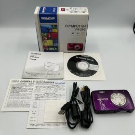 OLYMPUS VH-210 パープル オリンパス コンパクトデジタルカメラ デジカメ