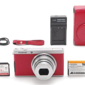 極美品 Fujifilm XF1 デジタルカメラ レッド #423