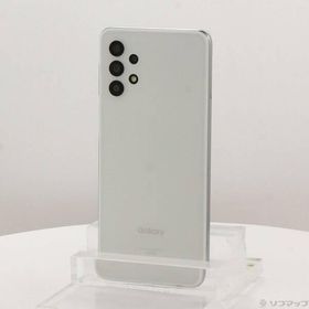 〔中古〕SAMSUNG(サムスン) GALAXY A32 5G 64GB オーサムホワイト SCG08 auロック解除SIMフリー〔297-ud〕