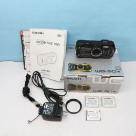 RICOH カメラ WG-30W CarbonGray