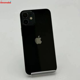 【中古】iPhone12 mini 64GB ブラック MGA03J/A docomo版SIMフリー 訳あ