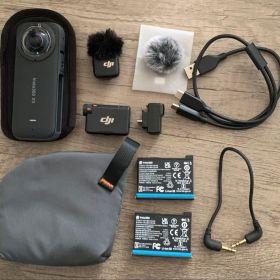 Insta360 X3 / DJI Mic Mini とレシーバー