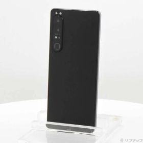 ソフマップ 〔中古品〕 Xperia 1 IV 256GB ブラック SOG06 au SIMフリー【297】