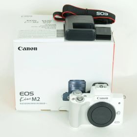 [美品] Canon EOS Kiss M2 [ボディ ホワイト] | Canon EF-Mマウント
