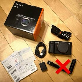 【送料無料】SONY α7c ブラック 箱あり