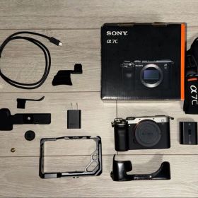 SONY α7Cシルバー 本体 レンズセット+α TAMRON 28-200mm