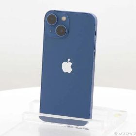 ソフマップ 〔中古品〕 iPhone13 mini 128GB ブルー MLJH3J／A SIMフリー【276】