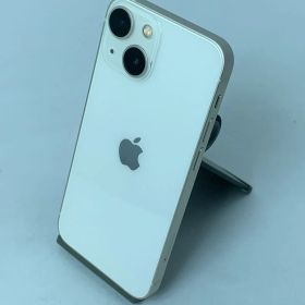 【中古・フレームキズ有・バッテリー劣化】iPhone 13 mini 256GB スターライト SIMロック無し