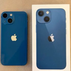 【美品】 iPhone 13 mini ブルー 256GB
