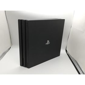 【中古】SONY PlayStation4 Pro ジェット・ブラック 1TB CUH-7200BB01【福岡天神】保証期間１ヶ月【ランクB】
