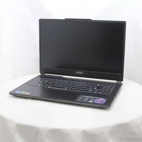 〔中古〕MSI(エムエスアイ) 〔展示品〕 Cyborg 15 A12V Cyborg-15-A12UC-3050JP ブラック＆スケルトン〔276-ud〕