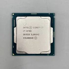 中古 INTEL Core i7 8700 (1151/3.20GHz/12M/C6/T12) 136198 状態： B:良品