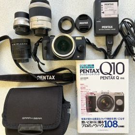 PENTAX Q10セット（本体、充電器、各種レンズ等）