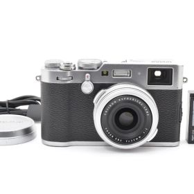 【返品保証】★美品★フジフイルム FUJIFILM X100F シルバー 《ショット数:483回》★ L998#6621