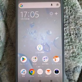 SONY Xperia SOV37 本体 シルバーSIMフリー OS10