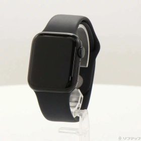 【中古】Apple(アップル) Apple Watch SE 第2世代 GPS 40mm ミッドナイトアルミニウムケース ミッドナイトスポーツバンド 【295-ud】