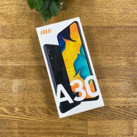 新品・未使用 Galaxy A30 ブラック 国内版 SIMフリー 送料無料