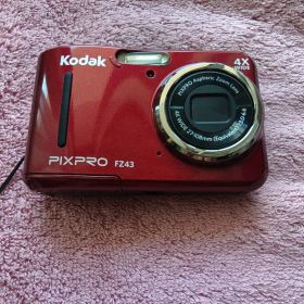 Kodak PIXPRO FZ43 本体 レッド コンパクトデジタルカメラ