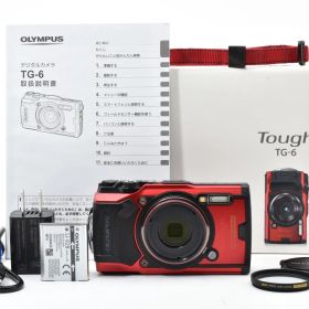 ★新品級★ オリンパス OLYMPUS TG-6 レッド コンパクトデジタルカメラ OB4336 #3375