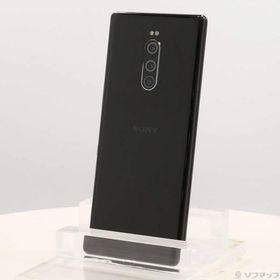 〔中古〕SONY(ソニー) Xperia 1 64GB ブラック SOV40 auロック解除SIMフリー〔344-ud〕