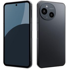 SHARP シャープ 6.1型SIMフリースマートフォン AQUOS sense9 RAM6GB/ROM128GBモデル SH-M29A-Bブラック