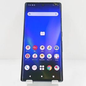 【ジャンク品】arrows NX9 F-52A ドコモ ネイビー 送料無料 本体 c20174