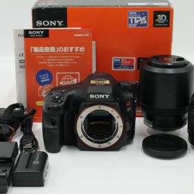 ■美品■ SONY α57 SLT-A57Y ダブルズームレンズキット