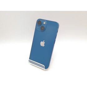 【中古】Apple 国内版 【SIMフリー】 iPhone 13 mini 128GB ブルー MLJH3J/A【高崎モントレー】保証期間1ヶ月【ランクC】
