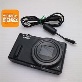 美品 DMC-TZ60 ブラック 即日発送 デジカメ Panasonic 本体 あすつく 土日祝発送OK