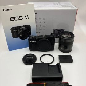 【動作確認済】Canon EOS M EF-M 18-55mm IS STM レンズキット ブラック