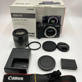 【動作確認済】Canon EOS M3 EF-M 18-55mm IS STM レンズキット ミラーレス一眼