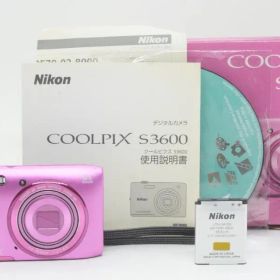【E3006】 NIkon COOLPIX S3600 ニコン クールピクス